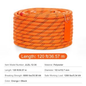 dual twisted polyester cord 12 inch by 120 feet 48 strand 8000 lbs tensile strength multi use outdoor rope for arborist activities hiking swinging rappelling and rescue or 2.jpg