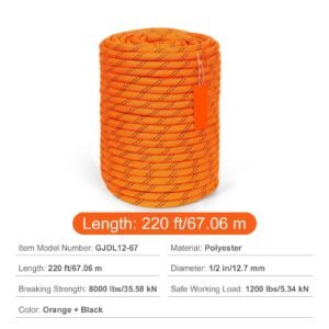 dual weave polyester cord 12 inch x 220 feet 48 strand 8000 lbs tensile strength multi use outdoor rope for camping swinging rappelling and rescue orangeblack 2.jpg