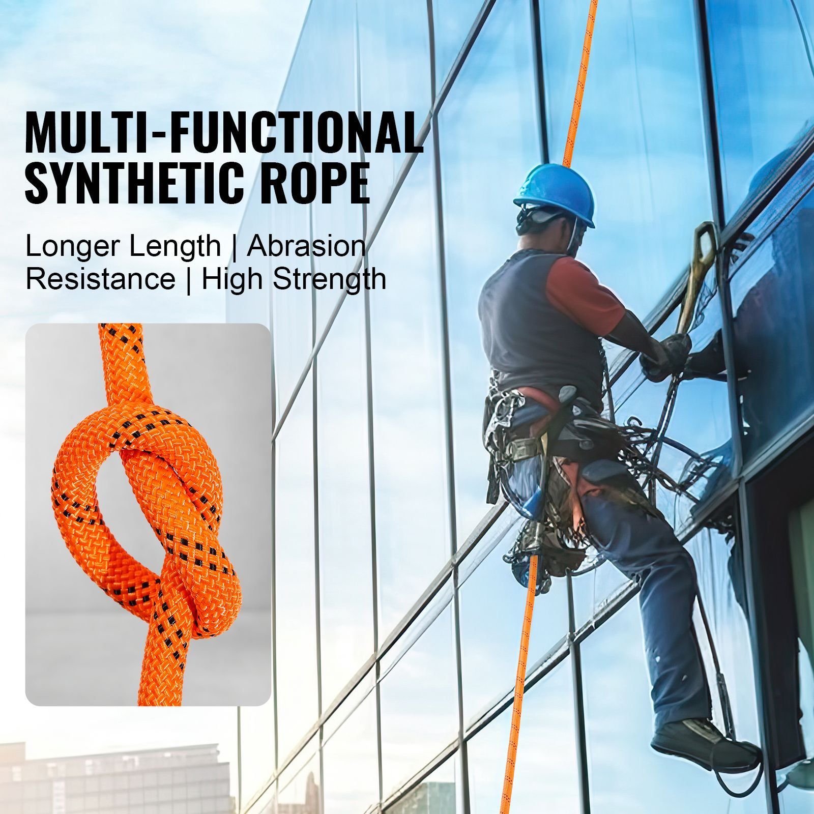 dual weave polyester cord 12 inch x 220 feet 48 strand 8000 lbs tensile strength multi use outdoor rope for camping swinging rappelling and rescue orangeblack.jpg