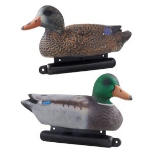 Duck Decoys, Realistic Floating Duck Decoys, Weight Forward Swim, Plastic Duck Hunting Decoy Outdoor for Hunting, for Pool, Pond, and Lake, Garden Yard Decoration, Easy to Carry and Use, 6-Pack