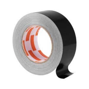 Duct Tape, 1.88 in x 35 Yards, 1-Pack, Waterproof and Temperature-Resistant, No Residue Strong Adhesive Heavy Duty Duct Tape, Tear by Hand, for Indoor and Outdoor Repairs, All Weather, Black