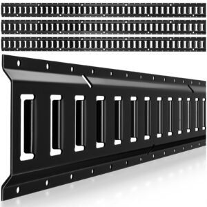 e track tie down rails 4 pack 77 ft e track rails secures cargo heavy loads up to 2000 lbs trailer tie down system suitable for garages vans motorcycle tie downs atv mountings.jpg