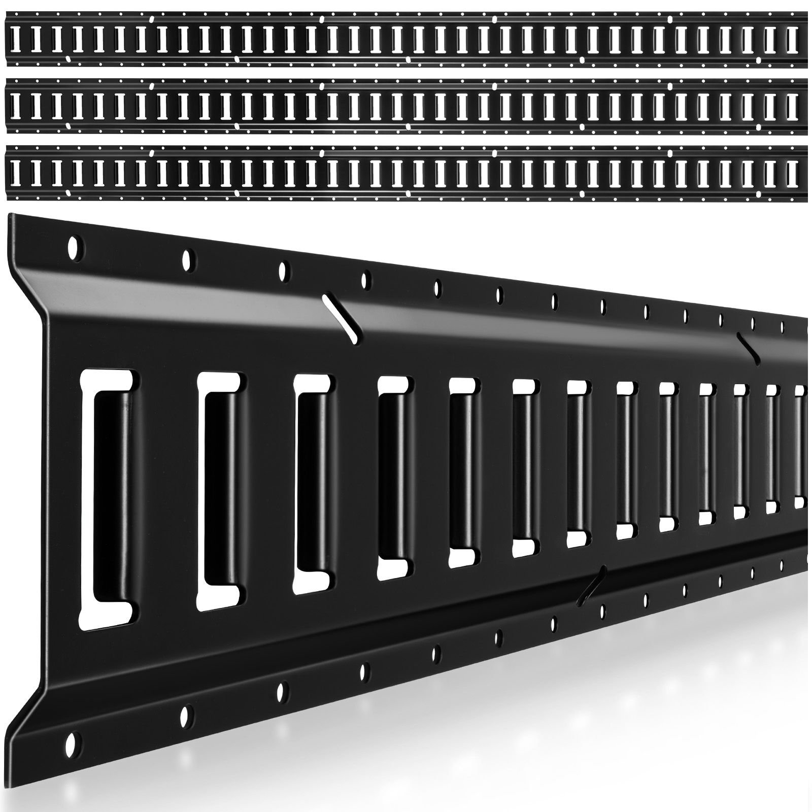 e track tie down rails 4 pack 77 ft e track rails secures cargo heavy loads up to 2000 lbs trailer tie down system suitable for garages vans motorcycle tie downs atv mountings.jpg