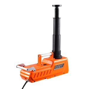 Electric Car Jack, 15 Tons /33000 lbs, Adjustable Electric Scissor Jack with High Load Capacity, 12V Dual-Powered Tire Change Replacement with LED Light, Portable Jack kit for Sedan, SUV, Truck