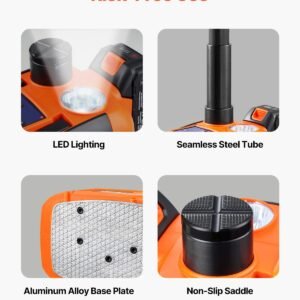 electric car jack 5 tons 11000 lbs adjustable electric scissor jack with high load capacity tire change replacement with led light remote control portable jack kit for sedan suv truck 5.jpg