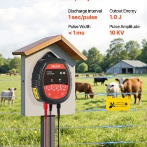 electric fence charger 10kv 1j ac dc electric fence energizer with led indicator 186 miles range powerful plug in fences charger prevents wild animals intrusion for livestock poultry 1.jpg