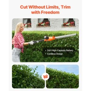 electric hedge trimmer 1200 rpm 62 78 ft extendable pole hedge trimmer for high branch 20v battery cordless hedge trimmer with 20 in blade 5 angles adjustable for yard garden 5.jpg