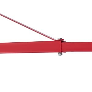 Electric Hoist Support Arm, 1320 lbs Max Load Capacity, Electric Hoist Holder Swing Arm with Pole, Steel Hoist Frame, 180° Swivel Scaffold Hoist Lifting Arm, Winch Hoist Arm for Workshop, Garage