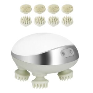 electric scalp massager with heat rechargeable heated head massager ipx7 waterproof portable kneading scalp scratcher with 8 removable massage head for hair growth deep clean stress relax.jpg