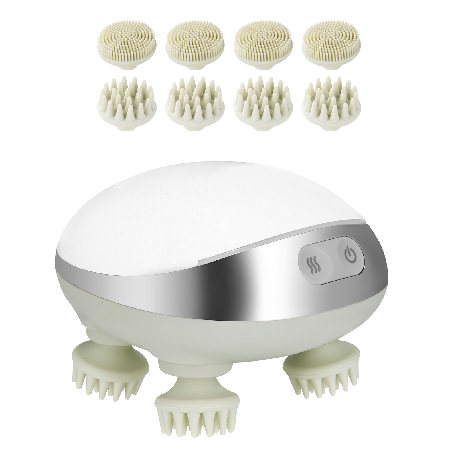 electric scalp massager with heat rechargeable heated head massager ipx7 waterproof portable kneading scalp scratcher with 8 removable massage head for hair growth deep clean stress relax.jpg