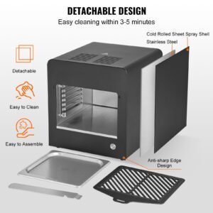 electric steak grill 1800w smokeless infrared electric broiler 1450 fahrenheit stainless steel steak cooker with 6 tier adjustable rack electric infrared grill for bbq toast grill indoor 17.jpg