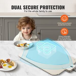 electric warming tray food warming mat for buffet rollable portable silicone food warmer with 4 adjustable temperature settings auto shut off child lock perfect for parties catering 4.jpg