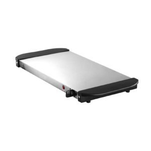 Electric Warming Tray, Food Warming Trays for Buffet, Warming Trays with Adjustable Temperature Control, Portable Stainless Steel Food Warmer, Hot Plate Perfect for Parties, Catering, Holidays