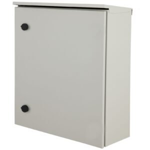 electrical enclosure 24 x 24 x 8 nema 4 outdoor enclosure ip65 waterproof dustproof cold rolled carbon steel hinged junction box for outdoor indoor use with rain h 4.jpg