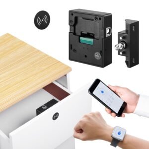 electronic cabinet lock 4 in 1 smart cabinet lock with 3aaa accumulator easy to install hidden cabinet lock with app smart management fits for various wooden cabinets.jpg