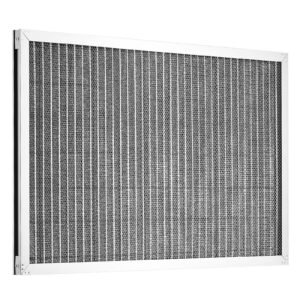 electrostatic air filter 16x25x1 inch washable reusable aluminum achvac furnace filter merv 8 long lifetimehome or office actual size 155 x 2465 x 082 in 2.jpg