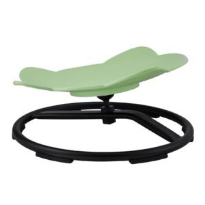 Elephant Kids Swivel Chair, 220 LBS Capacity, 360° Spinning Chair, Autistic Kids Sensory Toy Chair with Non-Slip Metal Base, Toddler Sit and Spin Chair for Coordination Balance Focus Green
