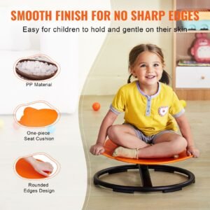 elephant kids swivel chair 220 lbs capacity 360 spinning chair autistic kids sensory toy chair with non slip metal base toddler sit and spin chair for coordination balance focus orange 4.jpg