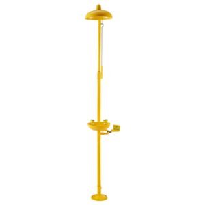 emergency shower eye wash station 3425 x 1575 x 9173 inch 304 stainless steel eyewash and shower combination osha approved first aid eye wash station for schools labs factories yellow.jpg