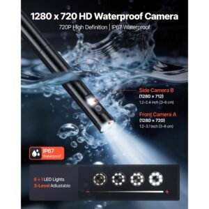endoscope with light 360 view coverage industrial borescope inspection camera with rotating probe 1080p hd rigid snake scope cam for wall automotive engine inspect 164ft 4.jpg