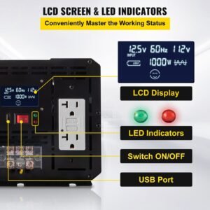 energy converter 5000w modified wave transformer 12v dc to 110v ac vehicle adapter featuring lcd screen remote control led light and gfci sockets for rvs trucks boats and outdoor adv 3.jpg