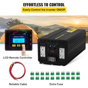 energy converter 5000w modified wave transformer 12v dc to 110v ac vehicle adapter featuring lcd screen remote control led light and gfci sockets for rvs trucks boats and outdoor adv 4.jpg