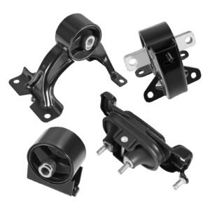 Engine Motor Mount and Transmission Mount Kit Replacement, Set of 4, Compatible with 2011–2016 Chrysler Town & Country 3.6L V6, Replace OE# A5665, A5480, A5589, A5577, Secure Support