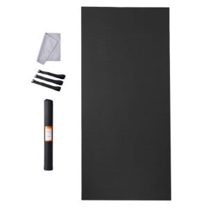 Exercise Mat, Non Slip High Density Premium Yoga Mat, Exercise Yoga Mat for Men Women, Fitness & Exercise Mat with Bag & Carry Strap, for All Types of Home Yoga, Pilate & Floor Workout (12x6ft)