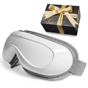 eye massager with heat heated eye massage mask with 5 modes and bluetooth music 180 foldable eye care massager for migraines eye strain dark circles ideal gift for momdad white 1.jpg