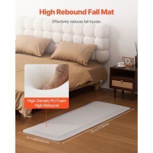 fall mat for elderly 1 inch thickened fall prevention pad with beveled edge anti slip bedside safety floor mat for seniors handicaps patients 24 x 70 inch 11.jpg