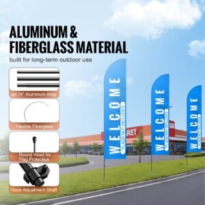 feather flag pole kit 3 packs swooper flag pole 163 ft sign flag poles for business advertising flags outdoor with ground stakes and a carrying bag flag not included.jpg