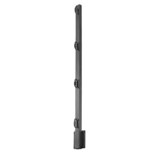 Fence Post Extender, 12 Packs 32.1 in Barbed Wire Arm, Sturdy Steel Fence Height Extender, Flat or Surface Mounted Barbed Wire Extension Arms, Protect Privacy and Prevent Pets Jumping Off