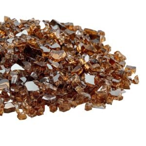 fire glass 10 lbs 45 kg high temperature resistant fireplace rocks 14 inch 635 mm reflective smokeless firepit glass rock high luster stone landscaping for fire pit table copper 1.jpg