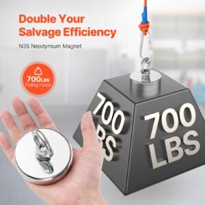 fishing magnet 700 lbs318 kg pulling force super strong neodymium fishing magnet rare earth magnet with handle diameter 236 in60 mm for retrieving in river magnetic fishing heavy hanging 1.jpg