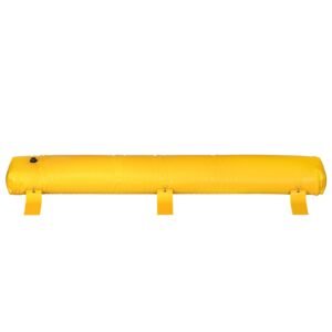 Flood Barrier, 12 ft Length x 12 in Height Sandbag Alternative, Water Barrier for Flooding with Great Waterproof Effect, Reusable PVC Water Diversion Tubes, Flood Barriers for Home, Door, Garage