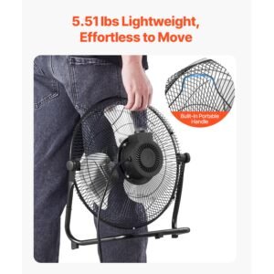 floor fan 3 speeds high velocity heavy duty 14 inch industrial fan 2560 cfm 360 adjustable tilt 1969 ftsec airflow large metal fan for home gym office garage commercial shop bedroom 5.jpg
