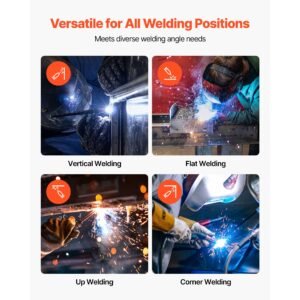 flux core mig welding wire e71t 11 003 inch 2 lbs gasless mild steel welding wire with low spatter for all position arc welding self shielded for outdoor use 4.jpg