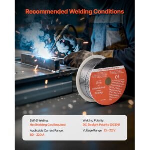 flux core mig welding wire e71t 11 003 inch 2 lbs gasless mild steel welding wire with low spatter for all position arc welding self shielded for outdoor use 5.jpg