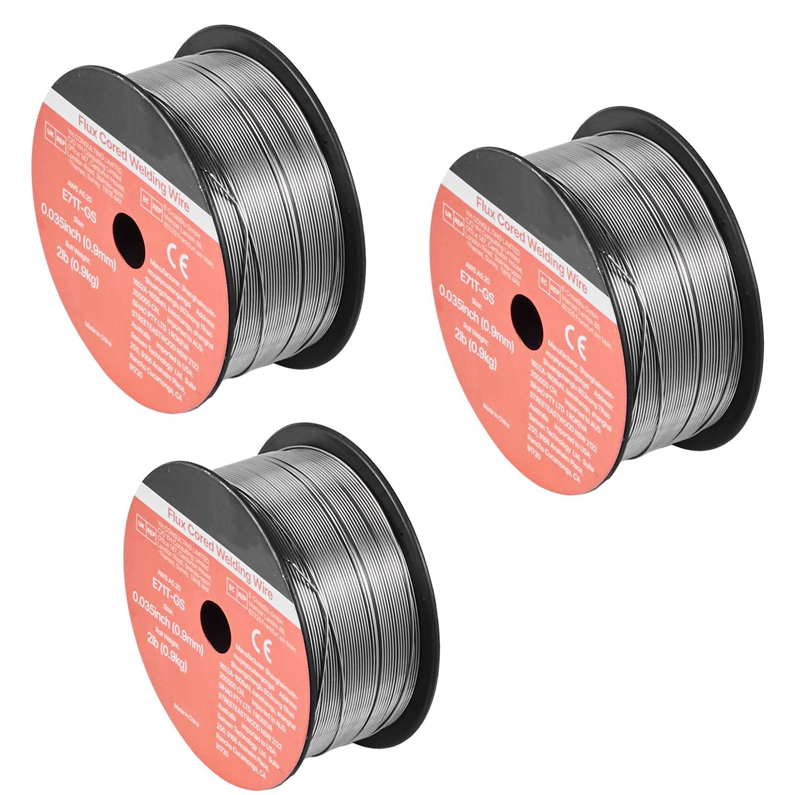 flux core mig welding wire e71t gs 0035 inch 2 lbs gasless mild steel welding wire with low spatter for all position arc welding self shielded for outdoor use pack of 3 rolls.jpg