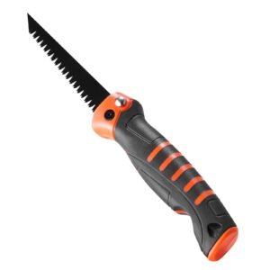 folding jab saw 5 in foldable jab saw with soft grip handle folding drywall saw with triple ground teeth and sharp tip for drywall wood pvc pipes cement board thin sheets wall panels 1.jpg
