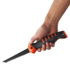 folding jab saw 5 in foldable jab saw with soft grip handle folding drywall saw with triple ground teeth and sharp tip for drywall wood pvc pipes cement board thin sheets wall panels 2.jpg
