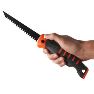 folding jab saw 5 in foldable jab saw with soft grip handle folding drywall saw with triple ground teeth and sharp tip for drywall wood pvc pipes cement board thin sheets wall panels 3.jpg