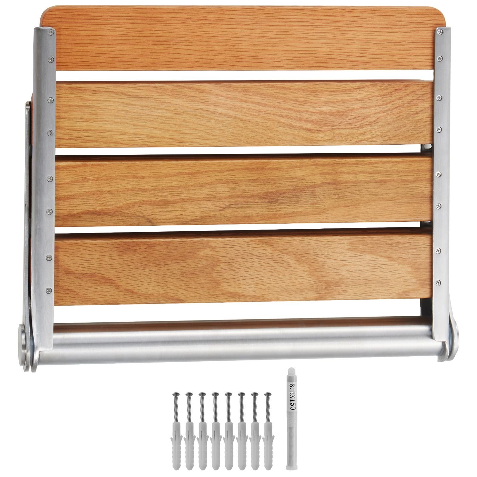 folding oak shower seat 161 x 134 unfolded wall mounted fold up shower bench with 440 lbs load capacity space saving home care fold down shower chair for seniors pregnant women children.jpg