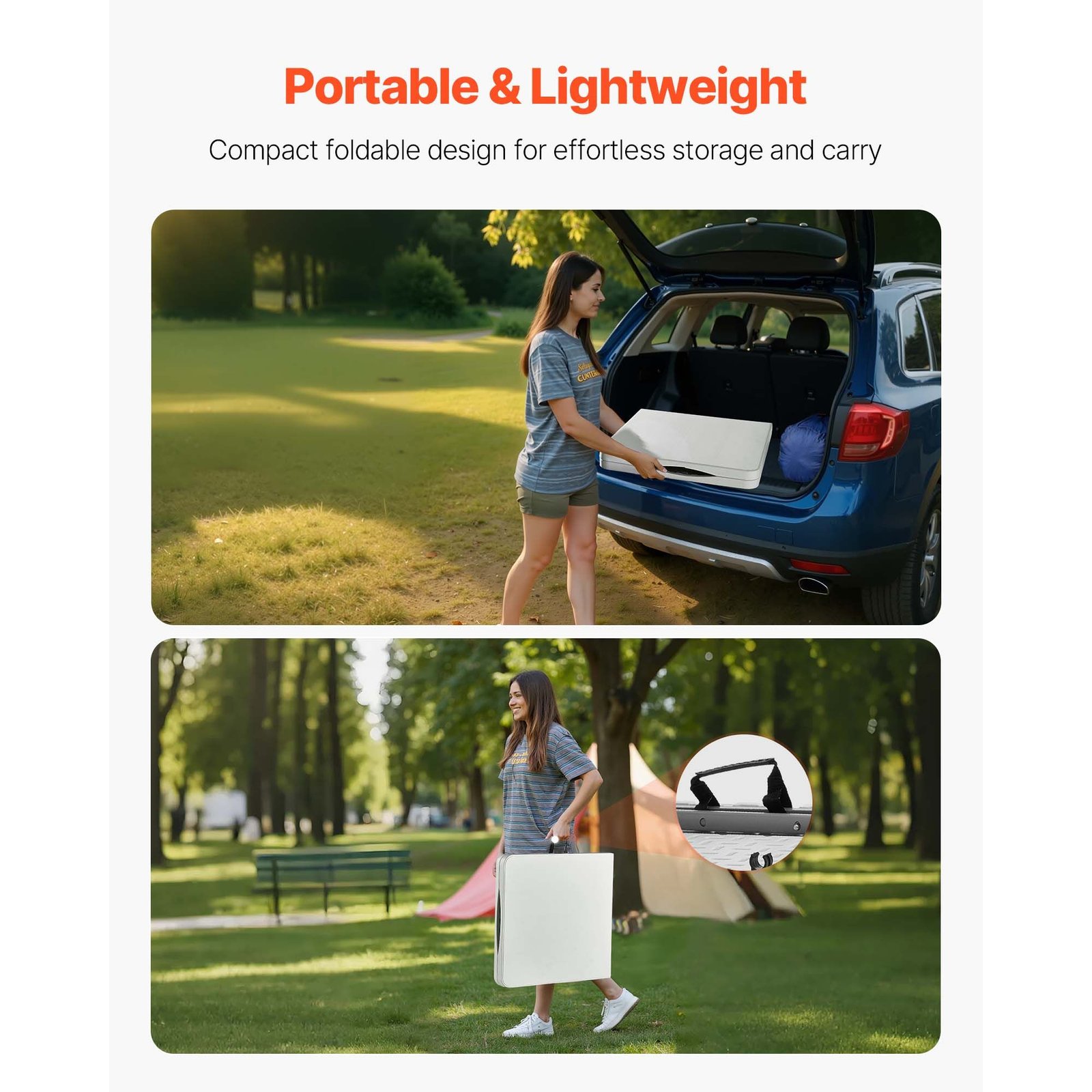 folding table 4 ft heavy duty portable fold in half utility table indoor outdoor plastic rectangle table with adjustable height and built in handle for party dining picnic camping white.jpg