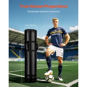 football tackling dummy, 47.2 in high density sponge blocking pad equipment for practice, heavy duty tackle dummies with handles, great for contact drills, martial arts, sports training, 1pcs