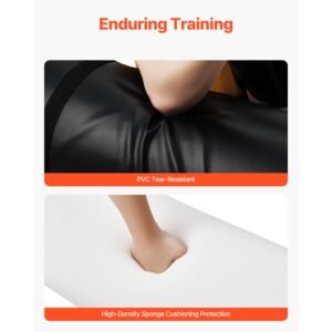 football tackling dummy, 47.2 in high density sponge blocking pad equipment for practice, heavy duty tackle dummies with handles, great for contact drills, martial arts, sports training, 1pcs