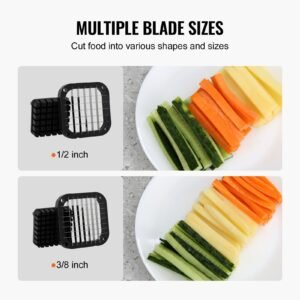 french fry cutter potato slicer with 12 inch and 38 inch stainless steel blades manual potato cutter chopper with suction cups great for potato french fries cucumber vegetables carrot 15.jpg