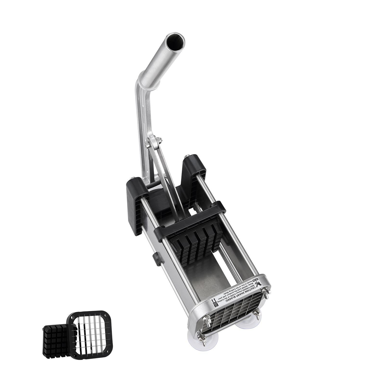 french fry cutter potato slicer with 12 inch stainless steel blade manual potato cutter chopper with suction cups great for potato french fries cucumber vegetables carrot 10.jpg