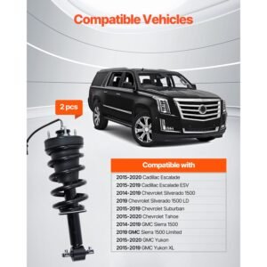 front air shock absorber strut 2 pcs compatible with cadillac escalade chevrolet silveradosuburbantahoe gmc sierrayukon replacement for 84176631 84061228 84977478 23312167 23464589 1.jpg