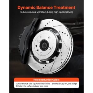 front and rear brake kit fits for 2013 2015 ford explorer (limited, sport, xlt; heavy duty brakes), 2018 ford explorer (limited, platinum, sport, xlt; heavy duty brakes; 2 piston rear caliper)
